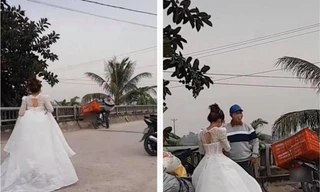 Cô dâu "có tâm nhất Vịnh Bắc Bộ": Lấy chồng nhưng vẫn không quên lấy hàng đặt ship!