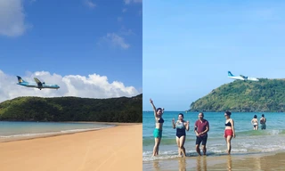 Bạn có biết: Sân bay đặc biệt ở Việt Nam cho phép máy bay hạ cánh gần nơi có du khách