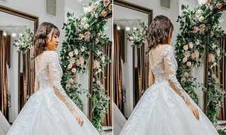 Hotgirl “Trứng rán cần mỡ” bất ngờ đăng ảnh mặc váy cưới, tuyên bố tạm ngừng “thả thính“?