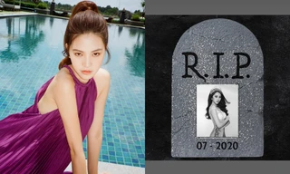 Jolie Nguyễn đổi ảnh đại diện màu đen, đăng story R.I.P chính mình khiến dân mạng lo lắng