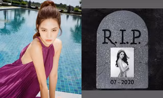 Jolie Nguyễn đổi ảnh đại diện màu đen, đăng story R.I.P chính mình khiến dân mạng lo lắng