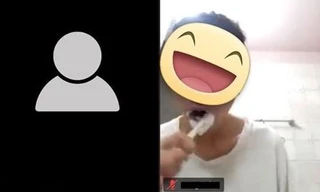 Cười “xỉu” với nam sinh vừa đánh răng vừa nghe giảng bài trong tiết học online