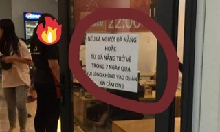 Quán mì treo biển đề nghị “người Đà Nẵng không vào quán” khiến dân mạng tranh cãi gay gắt