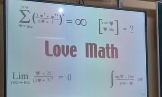 Giáo viên “biến hóa” đề bài môn Toán thành “bài Toán tình yêu”, teen lắc đầu vì quá khó!