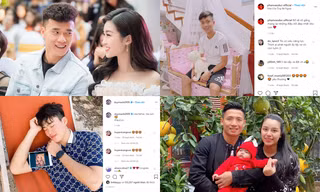 Dàn cầu thủ bóng đá Việt: Người liên tiếp vướng tin đồn hẹn hò, người hạnh phúc bên tổ ấm