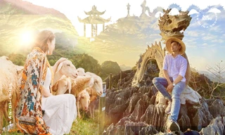 Hang Múa, đồng cừu Gia Viễn (Ninh Bình) lọt top điểm “hot” dịp Tết Dương lịch 2021