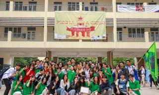 Thầy trò trường THPT Chuyên Sư Phạm “cháy” hết mình trong sự kiện Flashmob Day