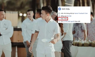 Quang Hải lặng lẽ đặt trạng thái “Độc thân” nhưng vẫn để ảnh chụp cùng Huỳnh Anh?