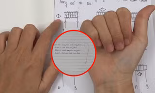 Đi thi nhưng lại quên kiến thức, teen sáng tạo ra quy tắc mới khiến giáo viên “ngã ngửa“