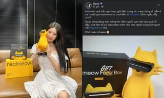 Ca sĩ ISAAC, Amee thích thú với linh vật của Realme: Chú mèo tạo xu hướng Realmeow