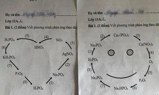 Cách ra đề kiểm tra bá đạo của giáo viên môn Hóa: Học sinh nhìn vào đều phải bật cười!