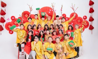 Thảo Nari, Mèo Sao Hỏa cùng dàn streamer, TikToker tung bộ ảnh mặc áo dài rực rỡ