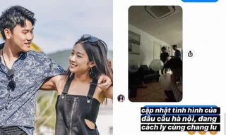 Động thái mới của Trang Lou - Tùng Sơn sau khi bị nghi ngờ sử dụng bóng cười vào mùa dịch