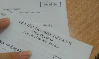 Mã đề thi lại được nâng lên tầm cao mới, loay hoay mãi cũng chẳng tìm được đứa bạn cùng đề