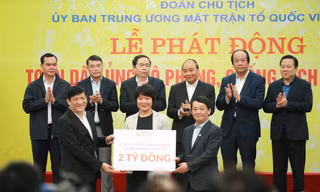 Nhiều doanh nghiệp chung tay chống dịch Covid-19