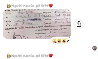 Học Hóa “1 mình 1 phong cách“: Đáp án ai cũng biết sai nhưng đọc lên vẫn phải thả Haha
