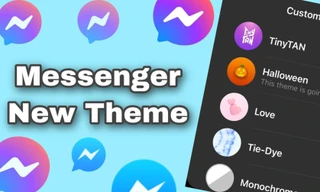Đổi giao diện Facebook Messenger sang màu đen trắng siêu đẹp, bạn biết cách chưa?