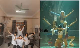 Nhóm nữ sinh gây “sốt” vì chụp ảnh tạo dáng giống hệt 4 cô nàng BLACKPINK