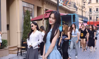 Phố đi bộ đậm chất châu Âu ở Hà Nội thu hút giới trẻ đến check-in 