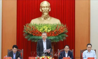 Tổng Bí thư Tô Lâm chủ trì phiên họp Tiểu ban Văn kiện Đại hội XIV của Đảng