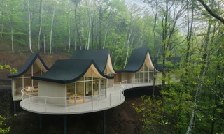 Thiết kế độc đáo nhà nghỉ dưỡng ven đồi 