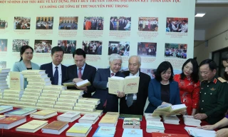 Ra mắt cuốn sách của Tổng Bí thư về phát huy truyền thống đại đoàn kết