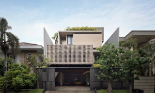 Ngôi nhà tự "thở" giữa lòng đô thị