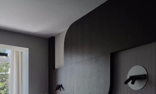 Nội thất tông màu tối đầy phong cách cho căn hộ chung cư 