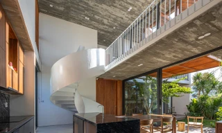 Kiểu nhà 2 tầng với không gian mở đón sáng, gần gũi thiên nhiên