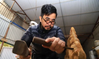 Tạo tác rồng độc bản đón năm Giáp Thìn của nghệ nhân sơn mài