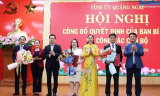 Công bố Quyết định của Ban Bí thư về công tác cán bộ