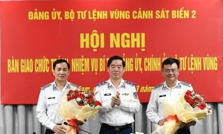 Bản tin 8H: Bổ nhiệm Chính ủy Bộ Tư lệnh Vùng Cảnh sát biển 2