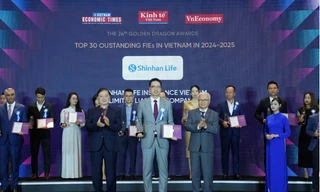 Shinhan Life được vinh danh công ty bảo hiểm hàng đầu về chăm sóc sức khỏe toàn diện