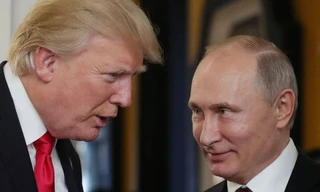 Bức tranh Tổng thống Putin tặng ông Trump