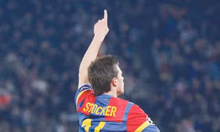 Valentin Stocker ăn mừng bàn thắng Ảnh: Getty Images