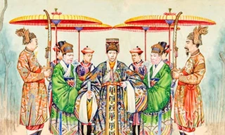 Bộ tranh quý về triều Nguyễn chào bán tại Mỹ