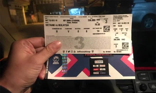 'Loạn' giá vé chợ đen trận chung kết Việt Nam - Malaysia