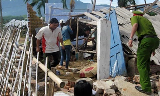 Thủy điện Sông Tranh 2 là khu vực thường xuyên xảy ra động đất. Tỉnh Quảng Nam từng tổ chức diễn tập chống động đất ở huyện năm 2013. Ảnh: Vnexpress