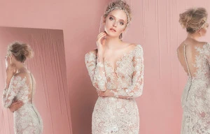 Váy cưới biến cô dâu thành thiên thần