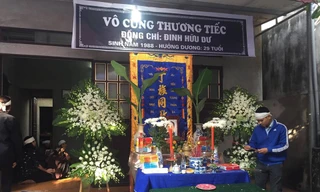 Đau xót tiễn đưa phóng viên tử nạn vì lũ cuốn khi đang tác nghiệp