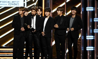  Nhóm nhạc Hàn Quốc BTS được đề cử ở hạng mục Nghệ sĩ hàng đầu trên mạng xã hội, và cũng sẽ biểu diễn trong đêm trao giải BBMA 2018 - Ảnh: BILLBOARD