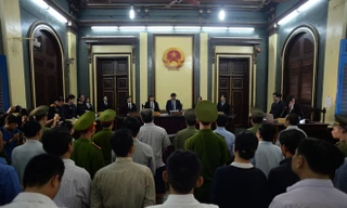 Bị cáo Bạch Quốc Hào được HĐXX ‘chia sẻ thiệt thòi’ vì không có luật sư trợ giúp tại phiên tòa. Ảnh: Tân Châu