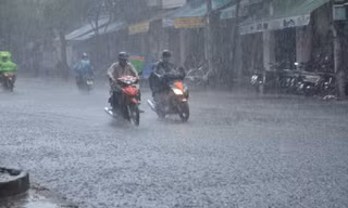 Bắc Bộ mưa lớn kéo dài nhiều ngày tới