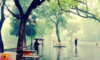 Mưa dông khắp Bắc Bộ từ ngày 7/1