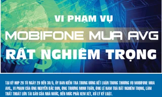[Infographics] Vi phạm vụ MobiFone mua AVG rất nghiêm trọng