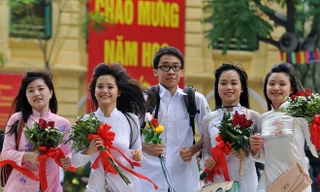 Ngày khai trường nắng trên toàn khu vực