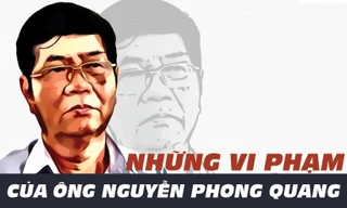 [ĐỒ HỌA] Những vi phạm của ông Nguyễn Phong Quang