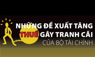 [Infographics] Những đề xuất tăng thuế gây tranh cãi của Bộ Tài chính