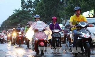 Vùng áp thấp mạnh lên thành áp thấp nhiệt đới