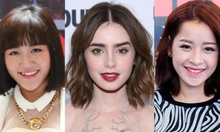 Đầu Lob - kiểu tóc ngắn hot nhất năm nay